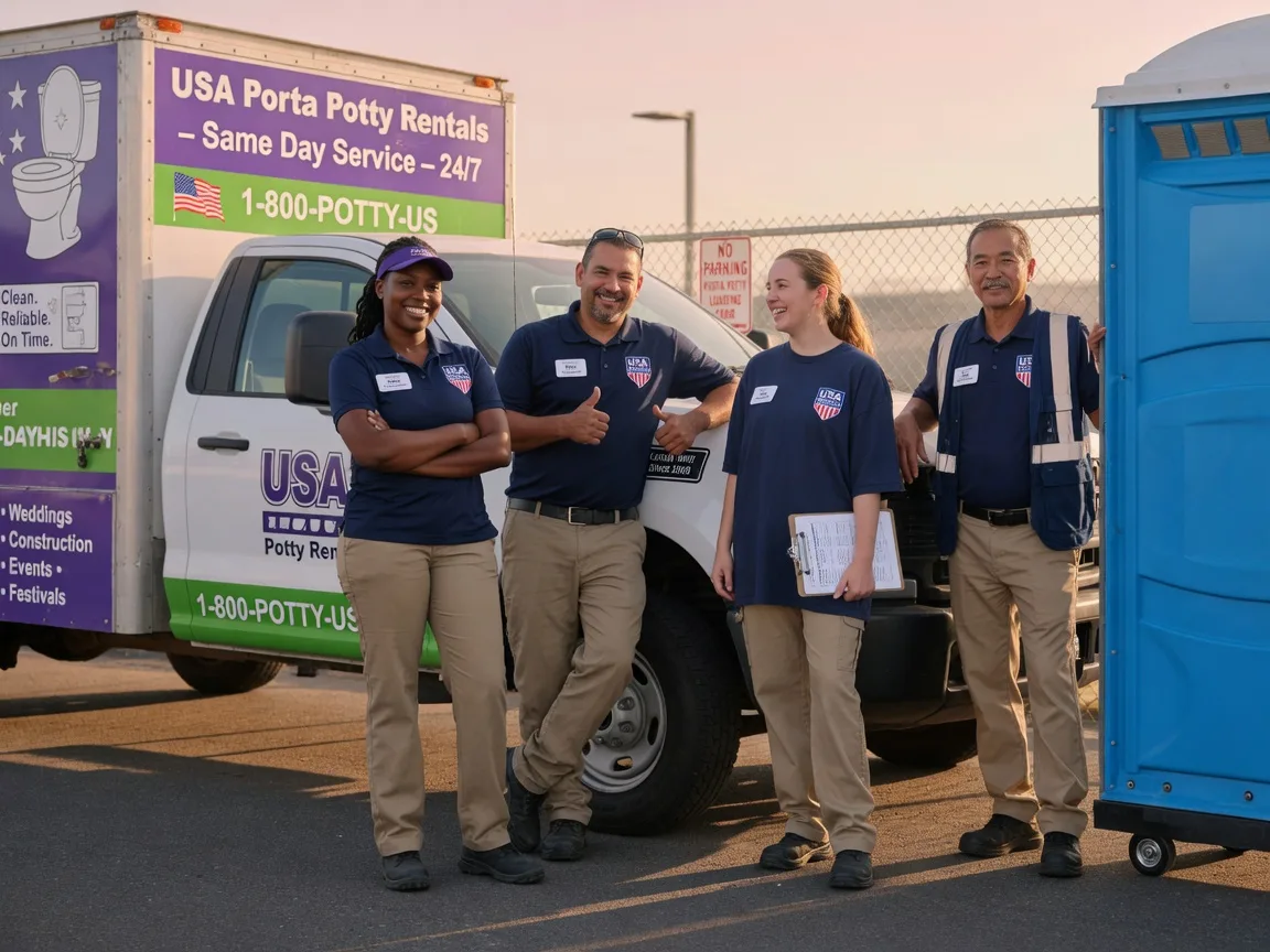 Porta Potty Rental company in Highland, CA